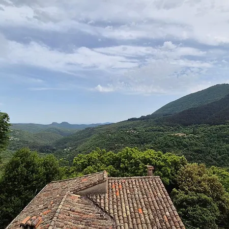 Belle Maison Cevenole, Terrasse, Vue Panoramique