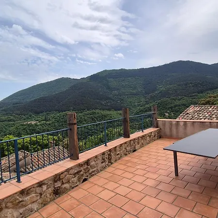 Belle Maison Cevenole, Terrasse, Vue Panoramique Saint-Romans-de Codière