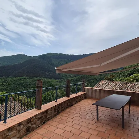 Belle Maison Cevenole, Terrasse, Vue Panoramique Prázdninový dům Saint-Romans-de Codière