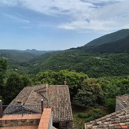 Prázdninový dům Belle Maison Cevenole, Terrasse, Vue Panoramique Saint-Romans-de Codière