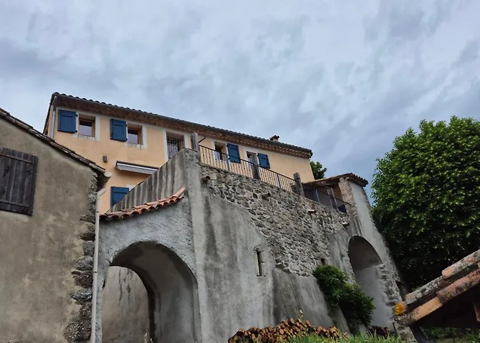 Belle Maison Cevenole, Terrasse, Vue Panoramique Casa de Férias